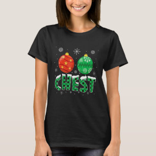 Chest Nuts Matching Chestnuts  Christmas Couples C T-Shirt