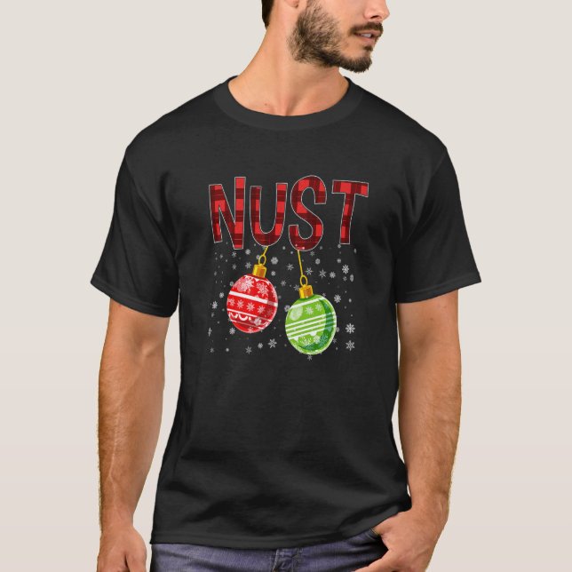 Chest Nuts Matching Chestnuts  Christmas Couples N T-Shirt (Front)