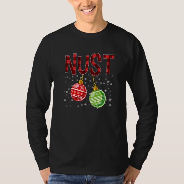 Chest Nuts Matching Chestnuts  Christmas Couples N T-Shirt (Front)