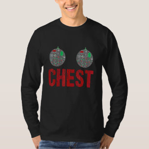 Chest Nuts Matching Chestnuts Christmas Couples Nu T-Shirt