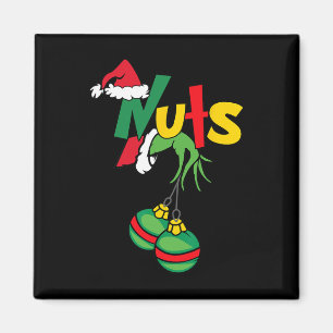 Chest Nuts Matching Chestnuts Fun Christmas Couple Magnet
