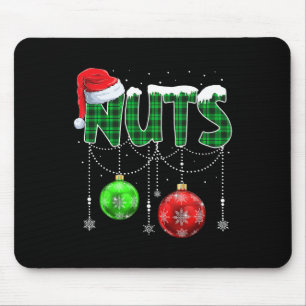 Chest Nuts Matching Chestnuts Fun Christmas Couple Mouse Pad