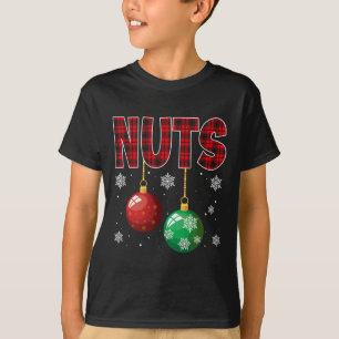 Chest Nuts Matching Chestnuts Fun Christmas Couple T-Shirt