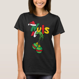 Chest Nuts Matching Chestnuts Fun Christmas Couple T-Shirt
