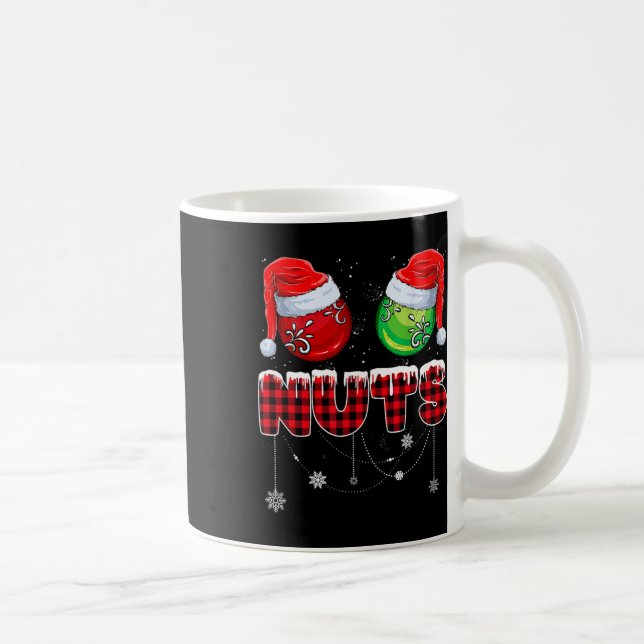 Chest Nuts Matching Chestnuts Funny Christmas Coup Coffee Mug (Right)