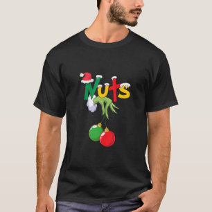 Chest Nuts Matching Chestnuts Funny Christmas Coup T-Shirt