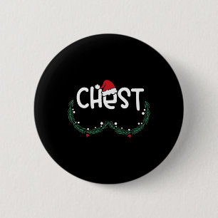 Chest Nuts Matching Chestnuts Xmas Christmas Coupl 6 Cm Round Badge
