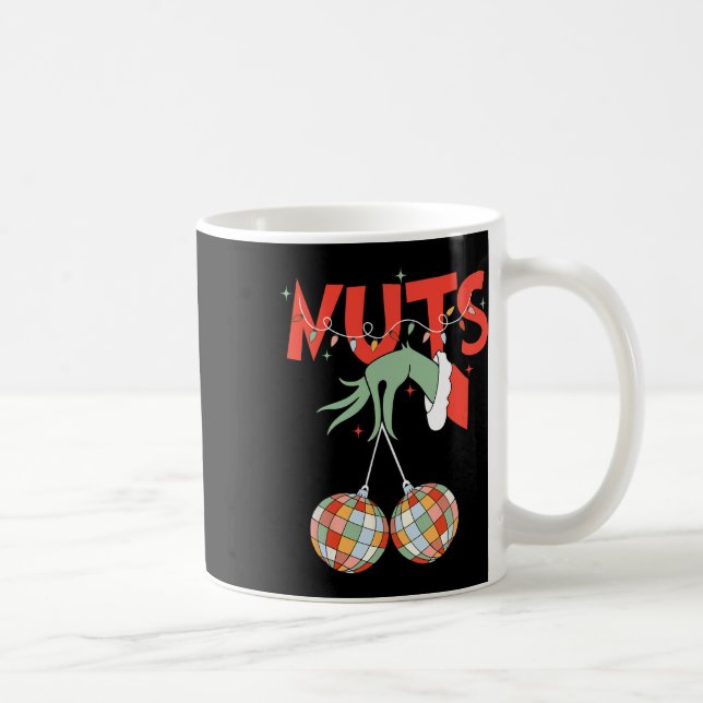 Chest Nuts Matching Chestnuts Xmas Christmas Coupl Coffee Mug (Right)