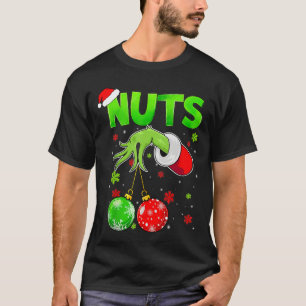 Chest Nuts Matching Chestnuts Xmas Christmas Coupl T-Shirt