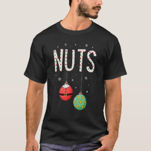 Chest Nuts Matching  Christmas Couples Chestnuts T-Shirt