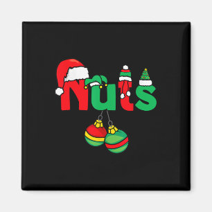 Chest Nuts Matching Couples Chestnuts Funny Christ Magnet