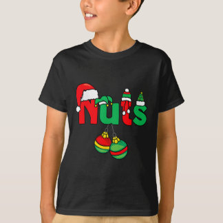 Chest Nuts Matching Couples Chestnuts Funny Christ T-Shirt