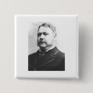 Chester A. Arthur 21 15 Cm Square Badge