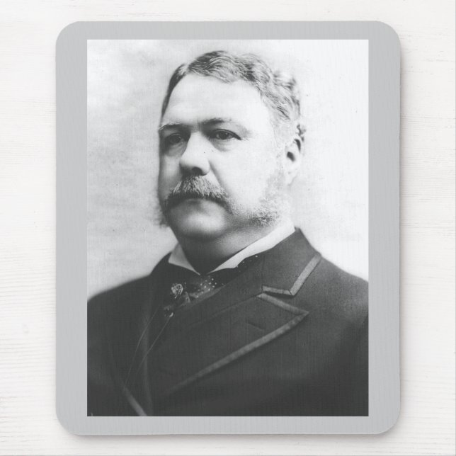 Chester A. Arthur 21st President Mouse Pad (Front)