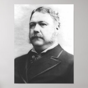 Chester A. Arthur 21st President Poster