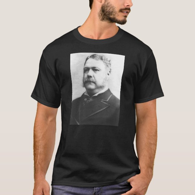 Chester A. Arthur 21st President T-Shirt (Front)