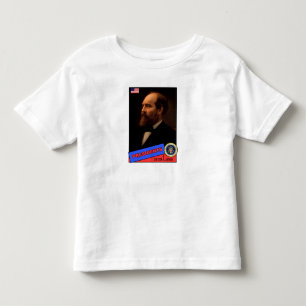 Chester A. Arthur Baseball Card Toddler T-Shirt
