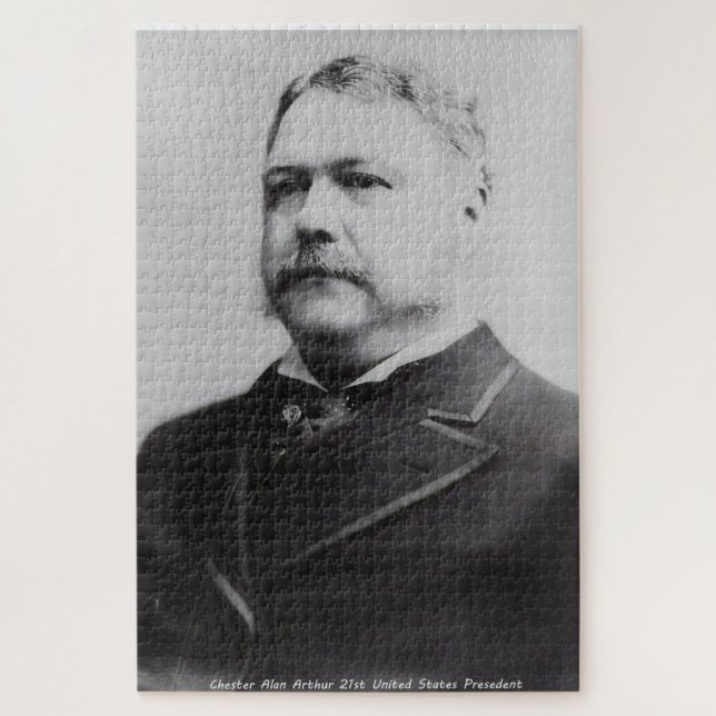 Chester Alan Arthur 21st President of America Jigsaw Puzzle (Vertical)