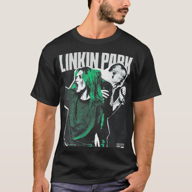 Chester Bennington & Emily Armstrong – Powerful Du T-Shirt (Front)