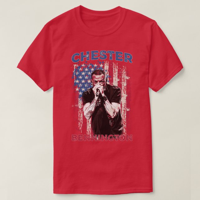 Chester Bennington T-Shirt (Design Front)