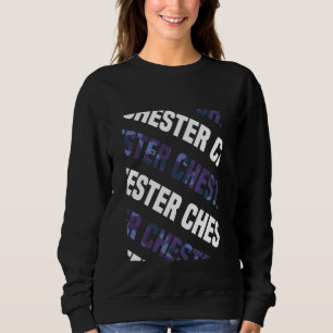 Chester Camo Pattern Purple Camouflage Sweatshirt