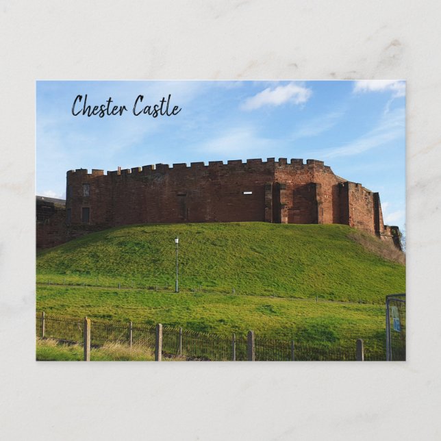 Chester Castle Postcard (Front)
