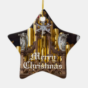 Chester Cathedral angels Ceramic Tree Decoration