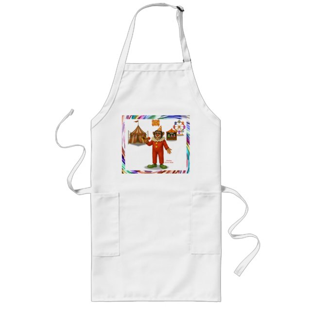 Chester, circus clown long apron (Front)