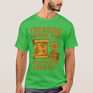 CHESTER COPPERPOT’S TREASURE HUNT TOURS IN ASTORIA T-Shirt