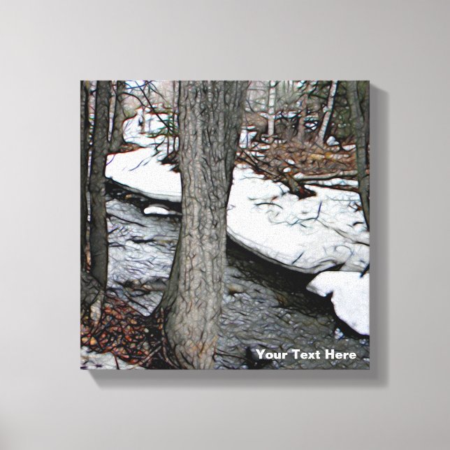 Chester Creek Canvas Print (Front)