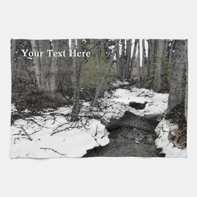 Chester Creek Two Tea Towel (Horizontal)