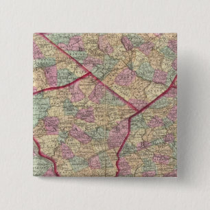 Chester, Dauphin, Berks, Lebanon 15 Cm Square Badge