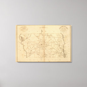 Chester District, South Carolina Canvas Print