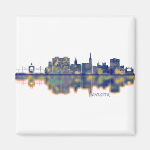 Chester skyline magnet