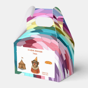 Chester the chimp clown favour box
