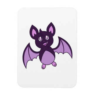 Chester the purple magical Bat magnet