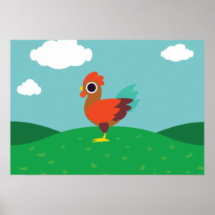 Chester the Rooster Poster