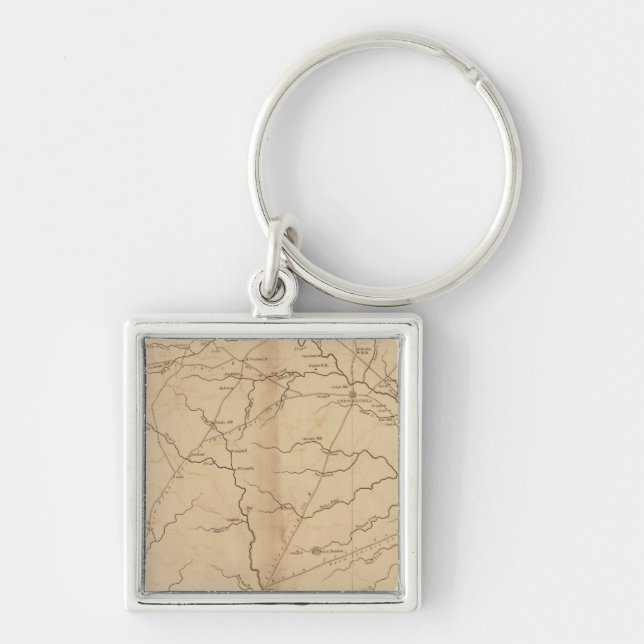 Chesterfield District, South Carolina Key Ring (Front)