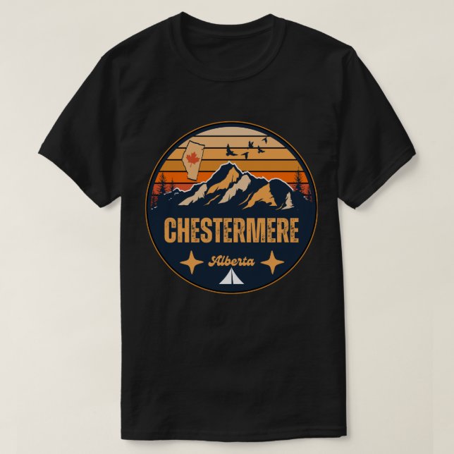 Chestermere, Alberta T-Shirt (Design Front)