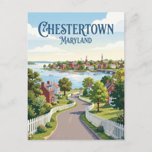 Chestertown Maryland Postcard
