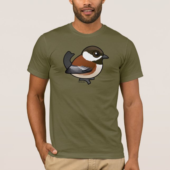 Chestnut-backed Chickadee T-Shirt (Front)