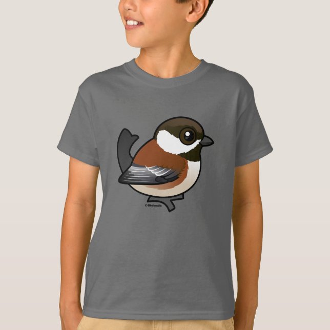 Chestnut-backed Chickadee T-Shirt (Front)