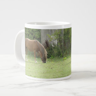 Chestnut Brown Horse Grazing Mug