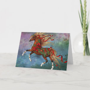 "Chestnut Cheer" Holiday Card (blank)