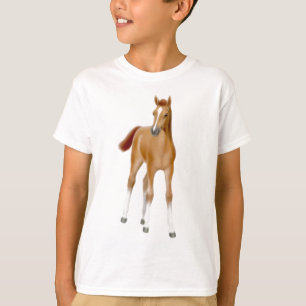 Chestnut Foal Kids T-Shirt