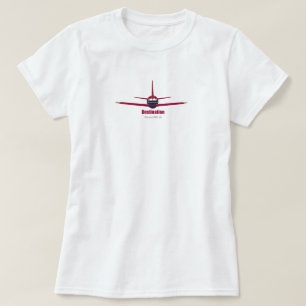 Chestnut Hill Massachusetts MA Aeroplane Airport T-Shirt