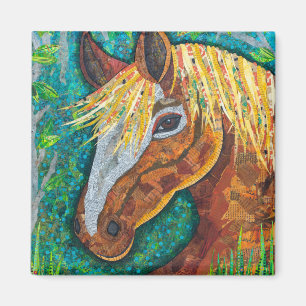 Chestnut Horse Magnet