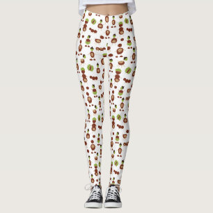 Chestnut Men Leggings