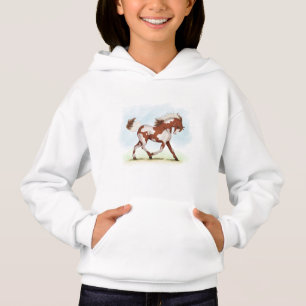 Chestnut Overo Skewbald Horse