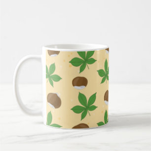 Chestnut Pattern - Autumn Influence Coffee Mug